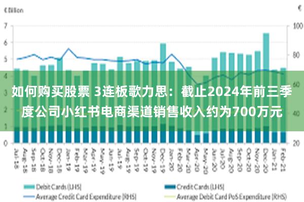 如何购买股票 3连板歌力思：截止2024年前三季度公司小红书电商渠道销售收入约为700万元